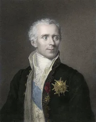 Portret Pierre Simona, markiza de Laplace, matematyka i astronoma (1749-1827) - Pierre Simon Laplace (1749-1827), francuski matematyk