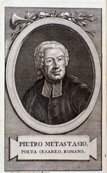 Portret Pietro Metastasio (rycina)