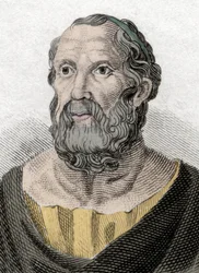 Portret Platona (428-348 p.n.e.), filozofa starożytnej Grecji.