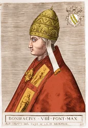 Portret papieża Bonifacego VIII