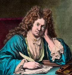Portret Richarda Delalande, nadinspektora Muzyki Króla w Paryżu