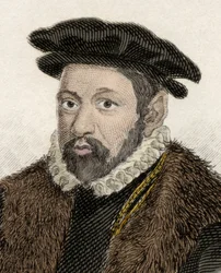 Portret Sir Nicholasa Bacona (1510-1579), angielskiego polityka i prawnika.