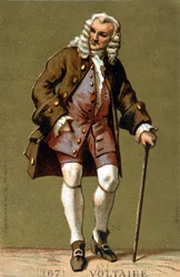 Portret Woltera pieszo