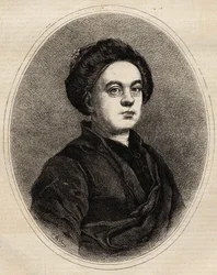 Portret Williama Hogartha (1697-1764), angielskiego malarza i rytownika.
