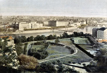 Praga, widok ogólny, koniec XIX wieku