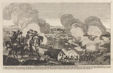 Bitwa praska, 6 maja 1757 (rycina liniowa)
