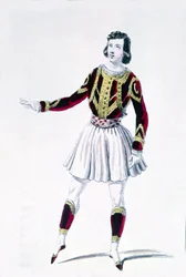 Tancerz i choreograf Marius Petipa (1818-1910) w „Prawach Pana”