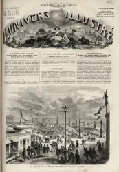 Święto 15 sierpnia 1867 na Trocadero w Paryżu - Znakomity wszechświat 1867