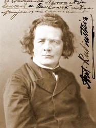 Anton Grigorievich Rubinstein. Rosyjski pianista i kompozytor (ur. w Vykhvatintsy, niedaleko Podolska