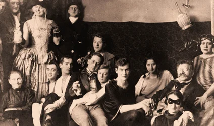 Przyjęcie kostiumowe, Instytut Nauk Seksualnych, Berlin. 1920 (zdjęcie)