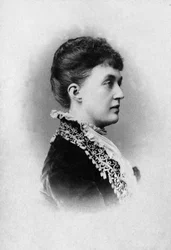 Portret Adelajdy Marii – Anhalt Dessau (Anhalt-Dessau) (1833-1916), wielka księżna Luksemburga.