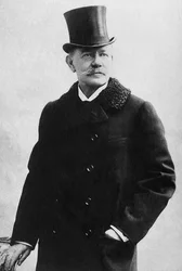 Portret hrabiego Michała Nikołajewicza Murawiewa (1845-1900) Rosyjskiego polityka. Fotografia, początek XX wieku.