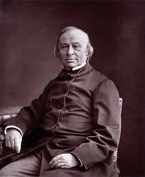 Portret Edouarda René Lefebvre de Laboulaye (1811-1883), francuskiego prawnika i polityka.