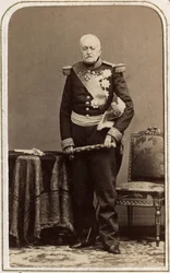 Portret Esprit Victor Elisabeth Boniface de Castellane, marszałka Francji, francuskiego wojskowego, urodziła się w Paryżu 21 marca 1788 roku i zmarła w Lyonie 16 września 1862 roku.