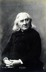 Portret Franciszka Liszta.