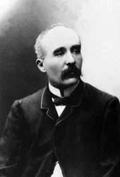 Portret Georgesa Benjamina Clemenceau (1841-1929), dziennikarza i polityka.