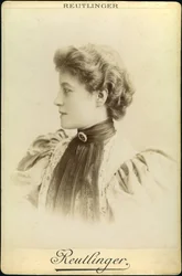 Portret komika Melle Brandesa (Marthe Brandes