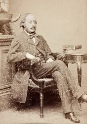 Portret Stephena Hellera, ok. 1860 r. (zdjęcie czarno-białe)