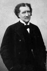 Portret Victoriena Sardou (1831-1908), francuskiego dramaturga.
