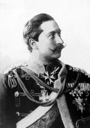 Portret Wilhelma II (1859-1941), ostatniego cesarza Niemiec i ostatniego króla Prus w latach 1888-1918.