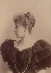 Księżniczka belgijska Stéphanie Clotilde Louise Herminie Marie Charlotte (21 maja 1864 - 23 sierpnia 1945)