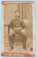 Szeregowy Joseph Benjamin George, 105 Pułk Pieszy
