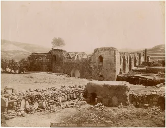 Ruiny Kościoła Czterdziestu Męczenników, Sebaste (Sivas), Turcja, ok. 1890