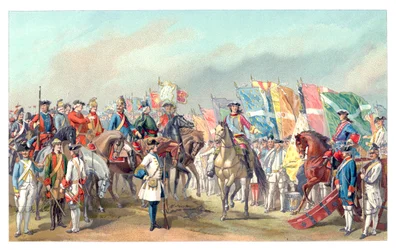 Kostiumy Armii Francuskiej, 1885.