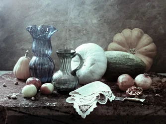 Martwa natura – jesienne zbiory