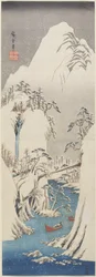 (Wąwóz Kiso w Śniegu), ok. godz. 1840-1842