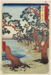 Harima — plaża Maiko, grudzień 1853 r.