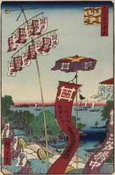 Kanasugi B Ridge, Shibaura, lipiec 1857