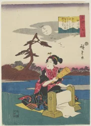 Ubijanie jedwabiu w prowincji Settsu, 1843-1847