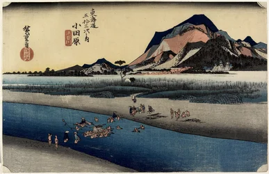 Rzeka Sakawa, Odawara, ok. godz. 1833
