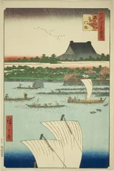 Top design d Tsukiji Hongwanji ręka świątyni MP (rysunek Teppo Tsukiji monzeki), z serii s `` Supp e noodles t and te ridge minutes Keiyo)”