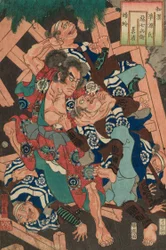 Kagero: Akushichibei Kagekiyo, z serii „Japonia i Chiny Paryż”