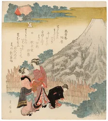 Serce wiosny - Fuji, 1810-1829.