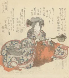 Segawa Kikunojô jako Tomoe Gozen, ok. 1825-29
