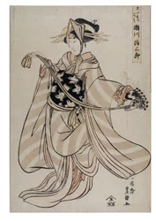Aktor Segawa Michisaburo, ok. 1804-1806 (drzeworyt na papierze)