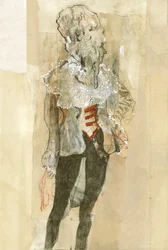 Elegancka figura w stylu barokowym