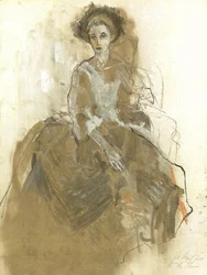 Elegancki portret kobiety