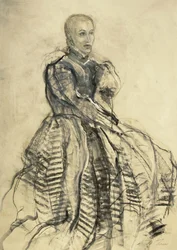 Elegancki portret kobiety