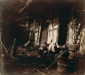 [Scena z folwarku], 1850-54.