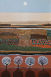 Morning Blossom, 2022 (akryl na płótnie)
