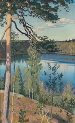 Jezioro na pustyni, 1895
