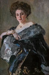 Portret Evdokii Siergiejewny Morozowej