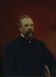 Portret Siergieja Michajłowicza Tretiakowa 1834-1892, 1895
