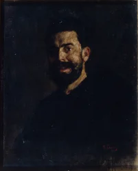 Portret śpiewaka operowego Francisco d’Andrade 1859-1921, 1885