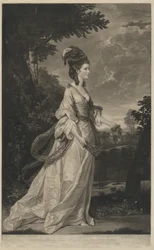 Jane Fleming, hrabina Harrington, 1780.