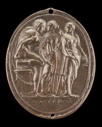 Orestes Uwolniony z Furii, prawdopodobnie 1520, przed 1540 rokiem.